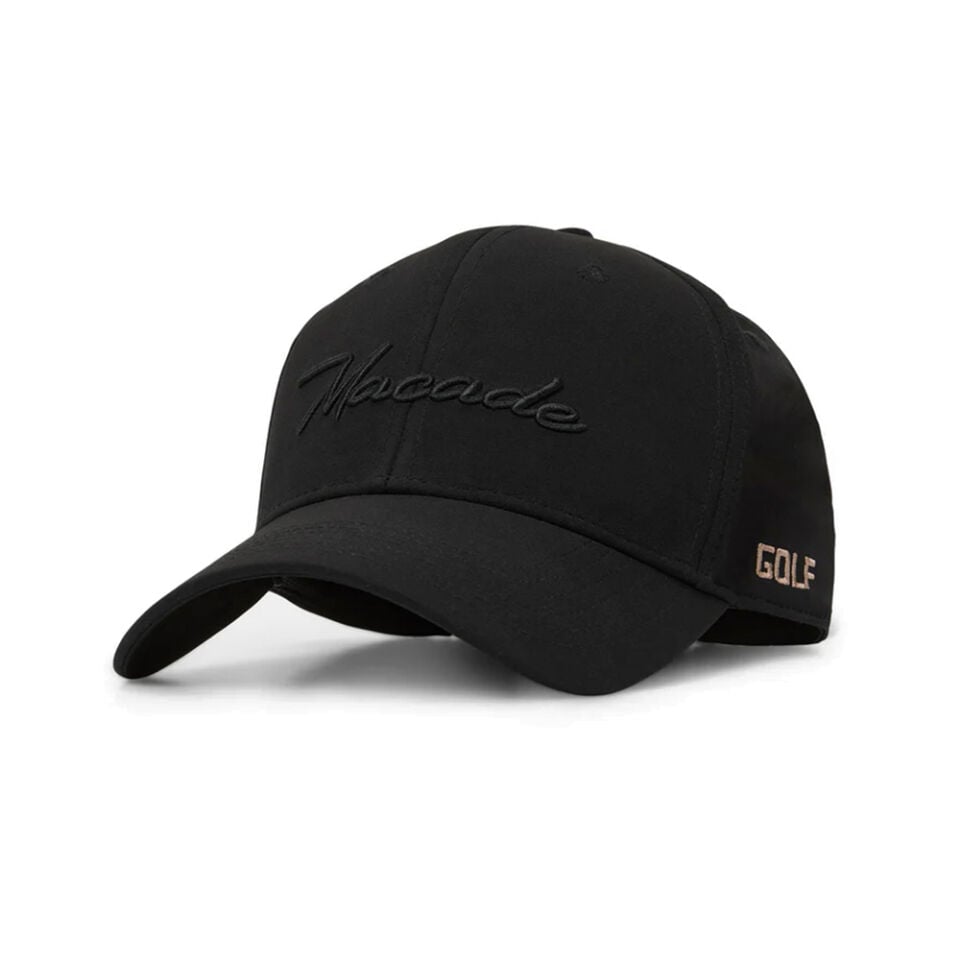 Macade Golf Black Range Snapback Şapka Siyah CA20240205